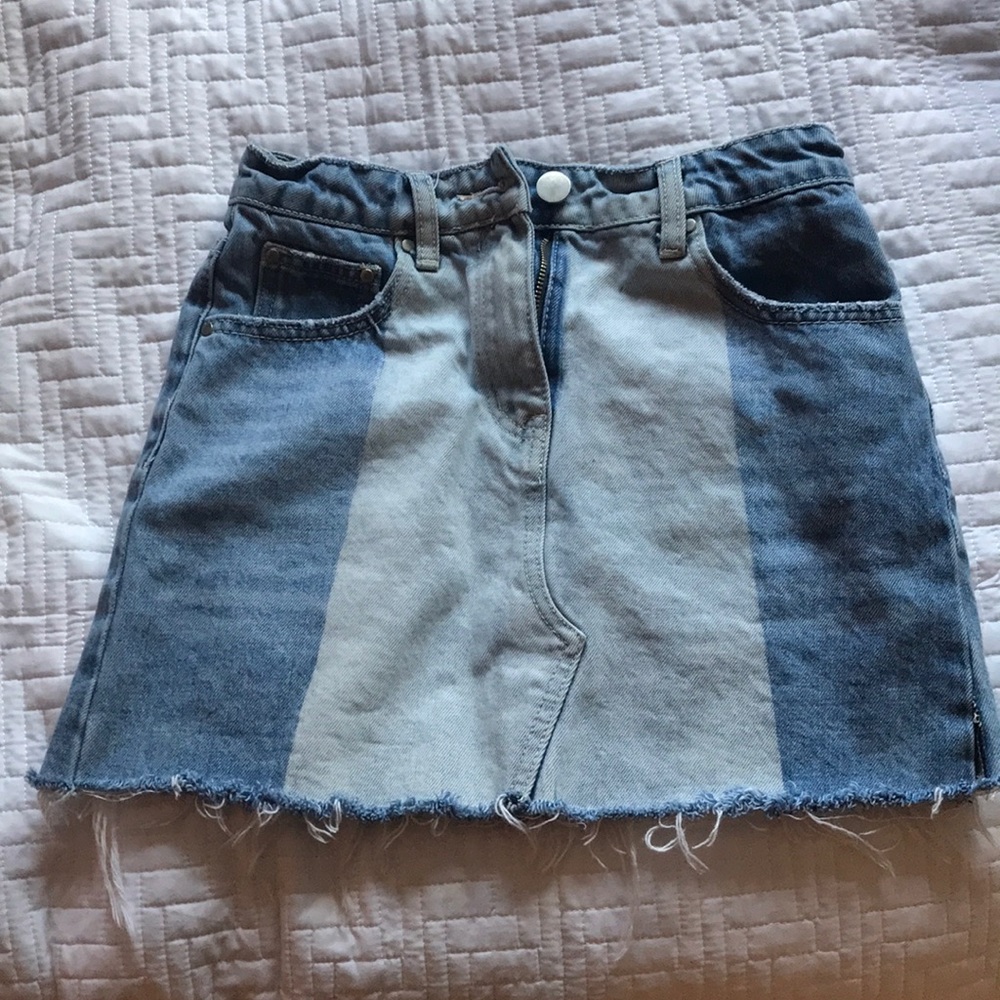 Denim skirt